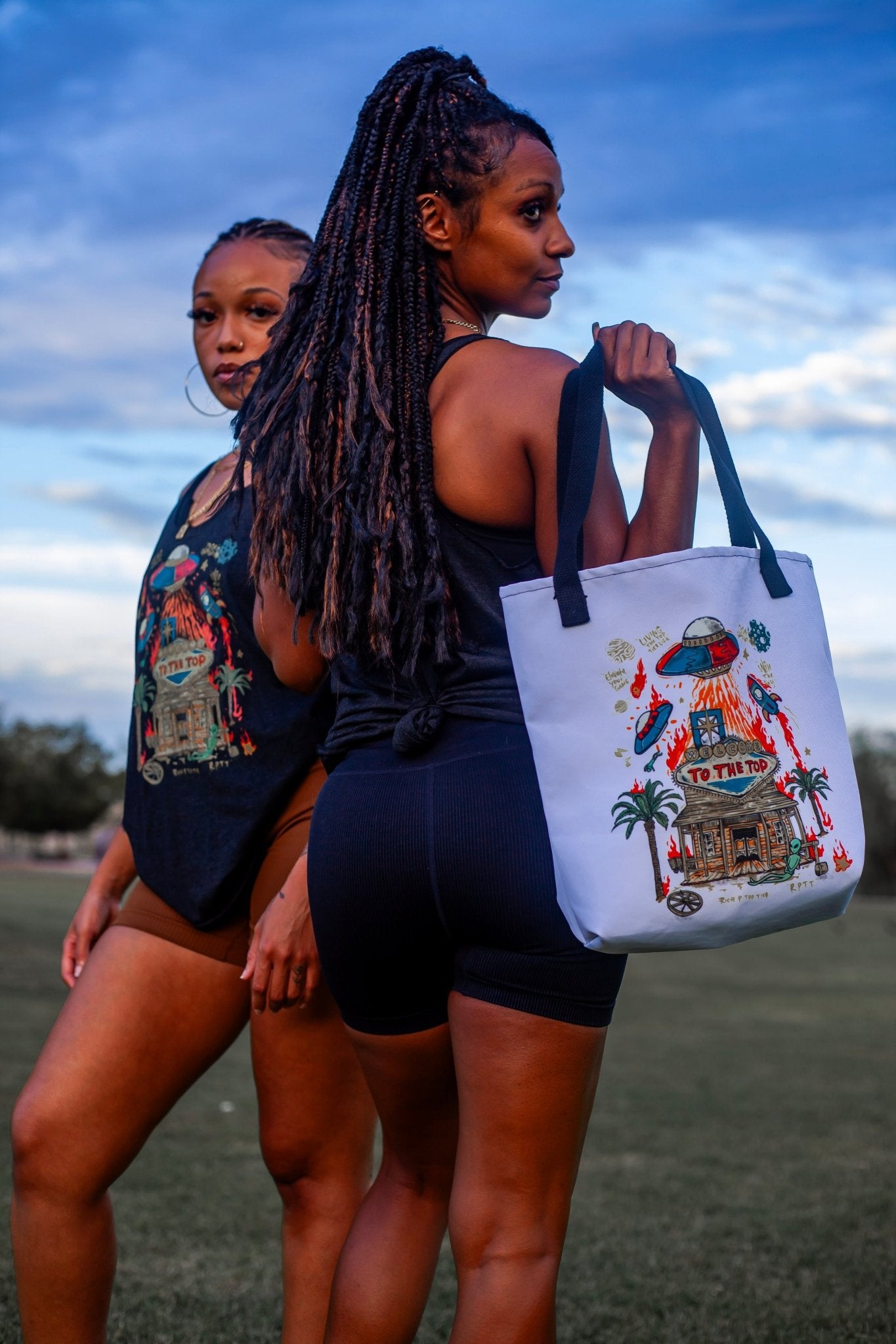 Cosmic Vibes Tote Bag: Where Style Meets the Stars