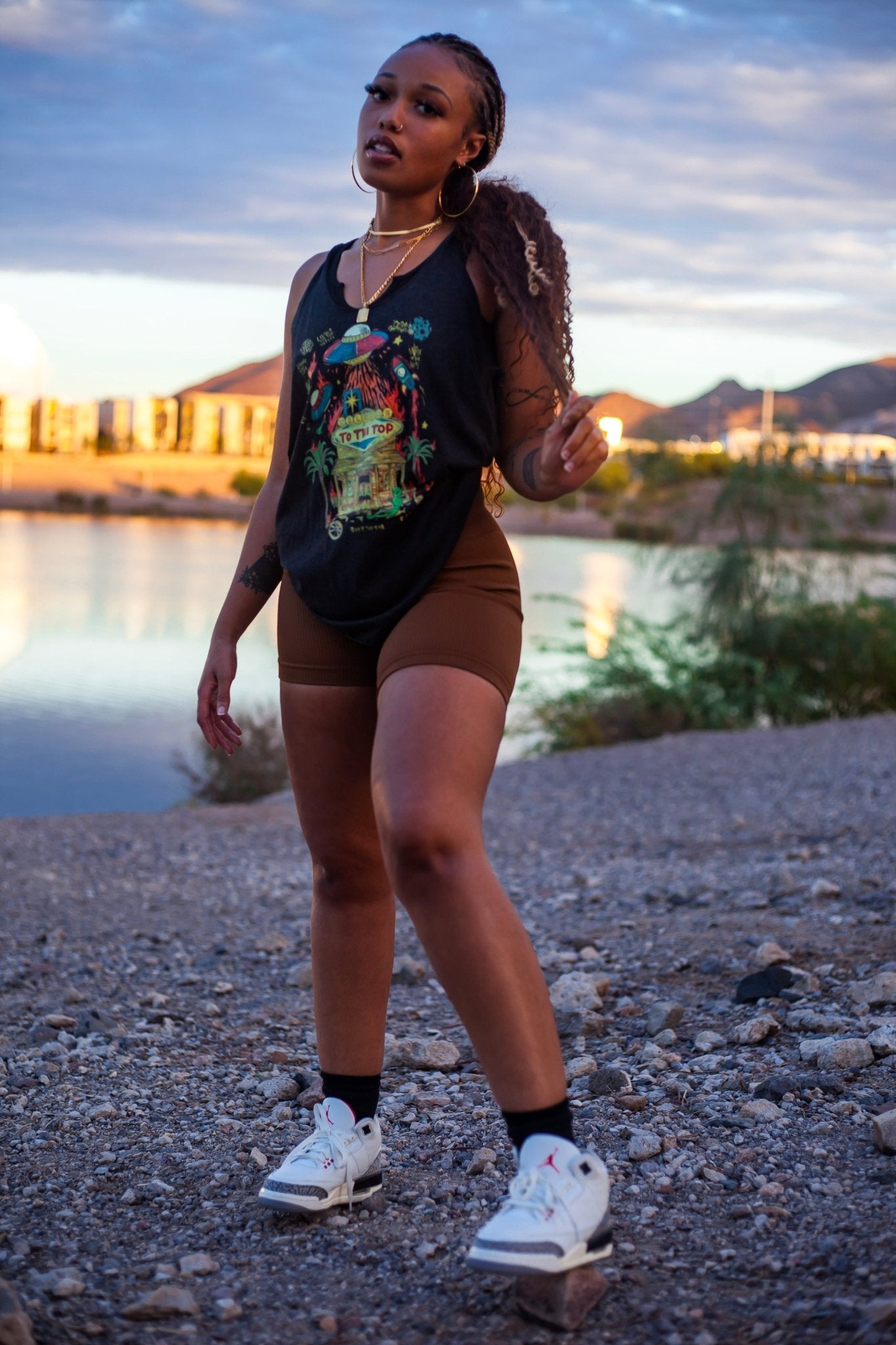 Cosmic Vibes: Women's Tank Top