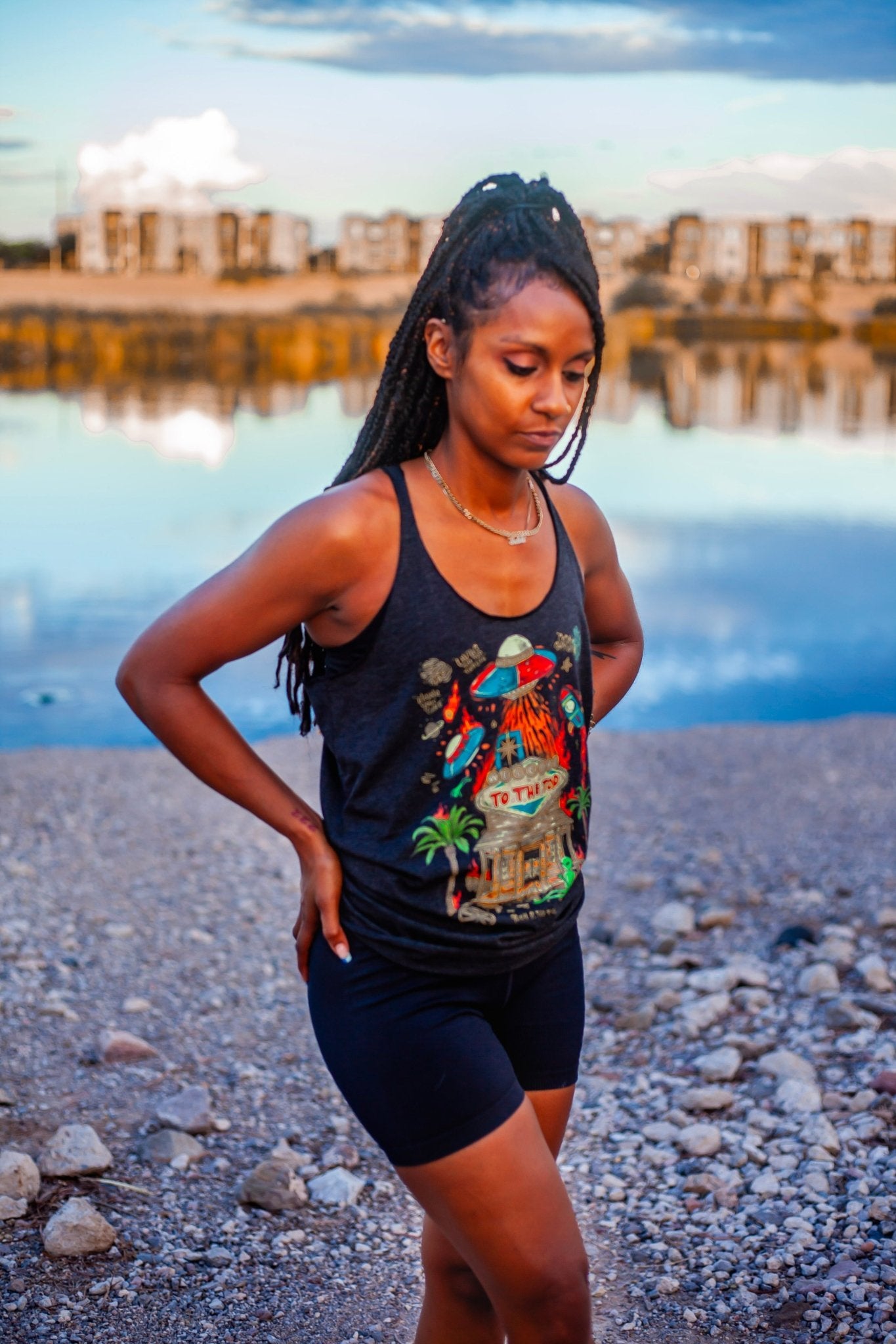 Cosmic Vibes: Women's Tank Top