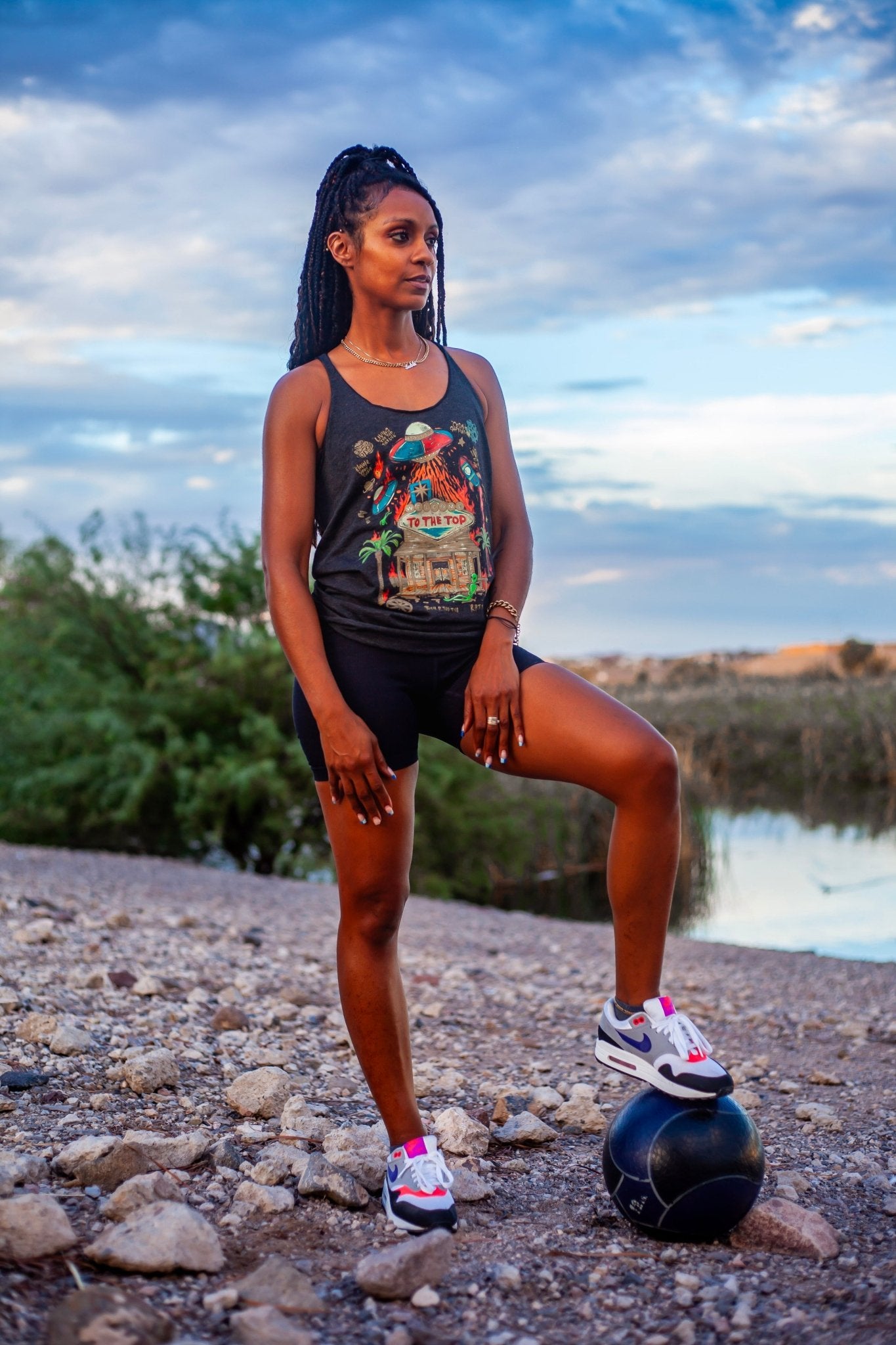 Cosmic Vibes: Women's Tank Top