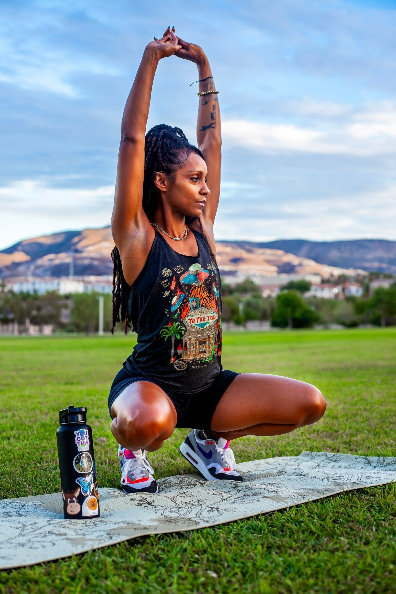 Cosmic Vibes: Women's Tank Top