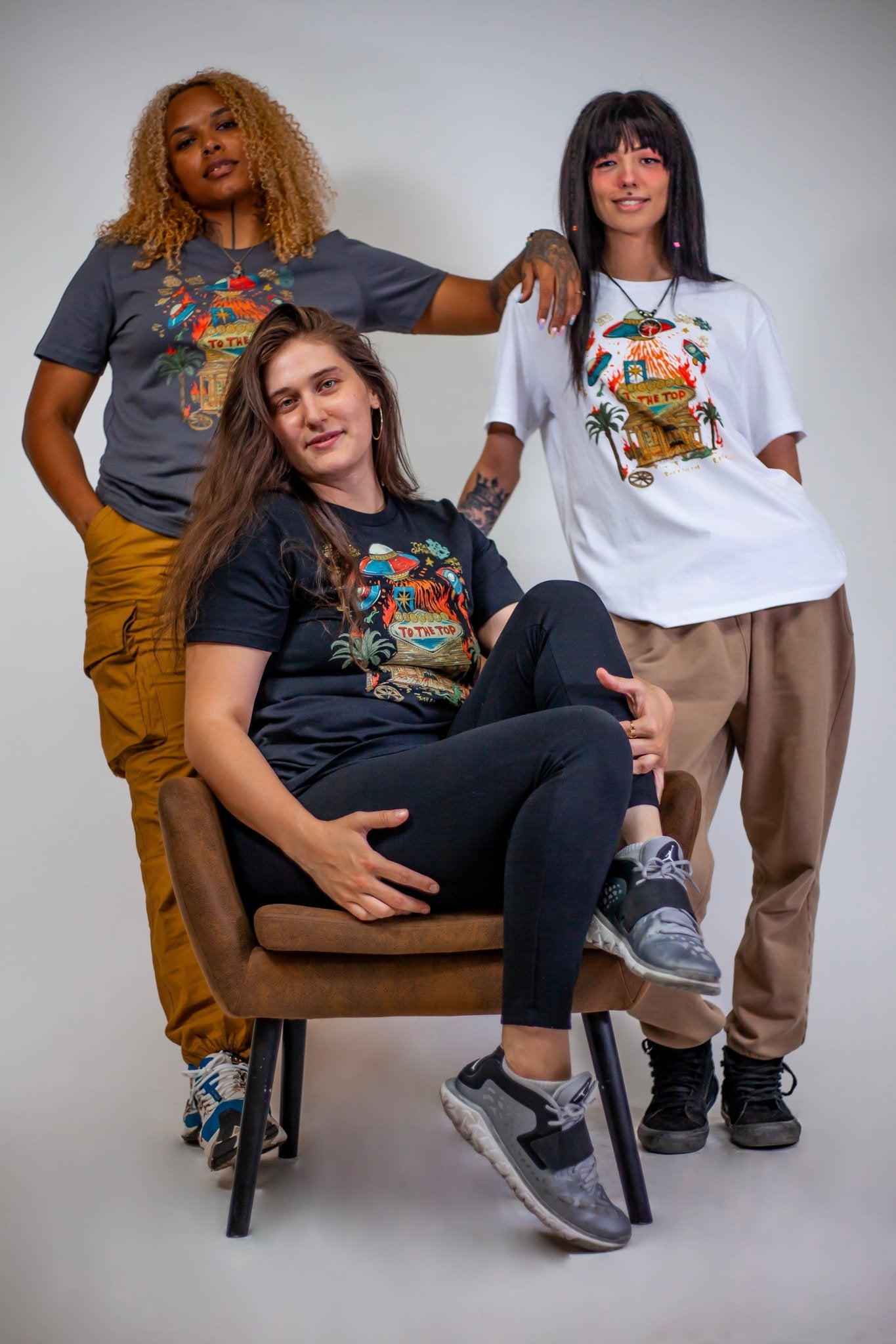 Cosmic Vibes: "Welcome to the Top" T-Shirt