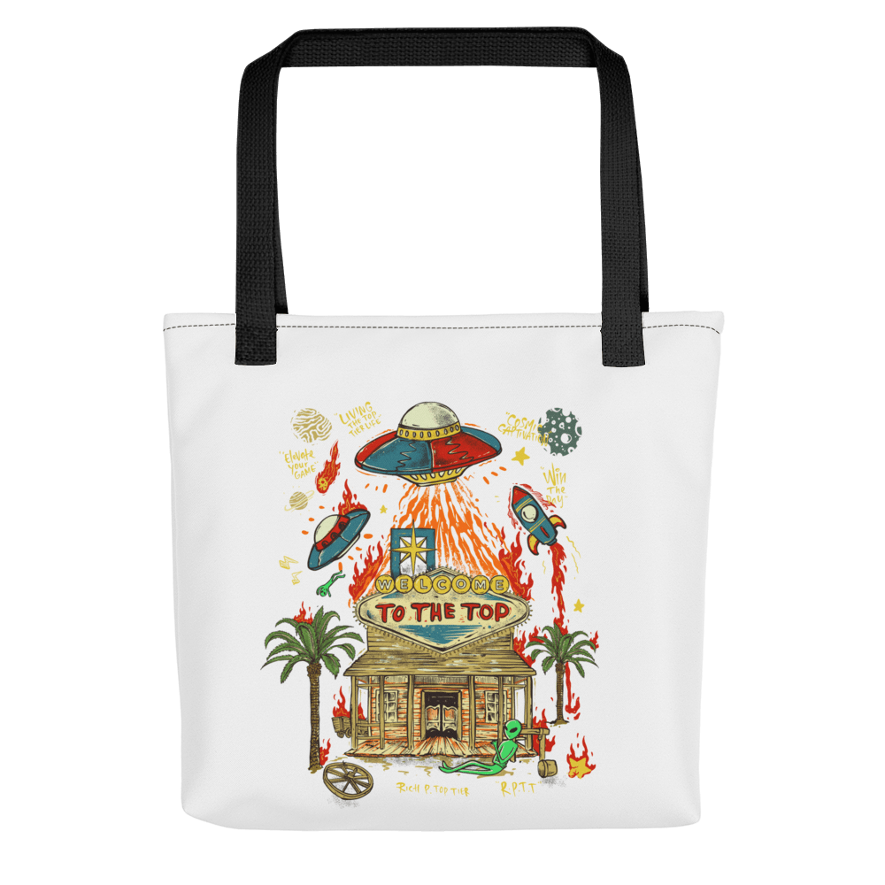 Cosmic Vibes Tote Bag: Where Style Meets the Stars